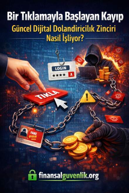 Bir Tıklamayla Başlayan Kayıp: Güncel Dijital Dolandırıcılık Zinciri Nasıl İşliyor?