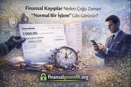 Finansal Kayıplar Neden Çoğu Zaman “Normal Bir İşlem” Gibi Görünür?