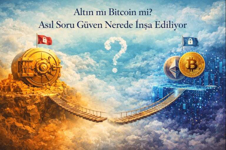 Altın mı Bitcoin mi? Asıl Soru Güven Nerede İnşa Ediliyor
