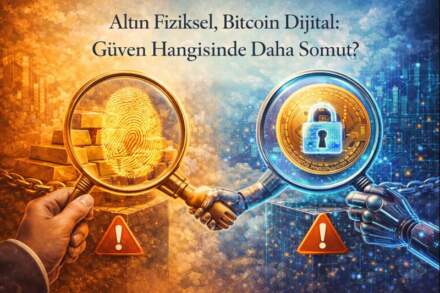 Altın Fiziksel, Bitcoin Dijital: Güven Hangisinde Daha Somut?