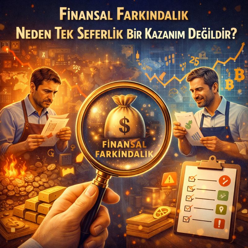 Finansal Farkındalık Neden Tek Seferlik Bir Kazanım Değildir?