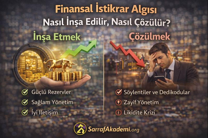 Finansal İstikrar Algısı Nasıl İnşa Edilir, Nasıl Çözülür?