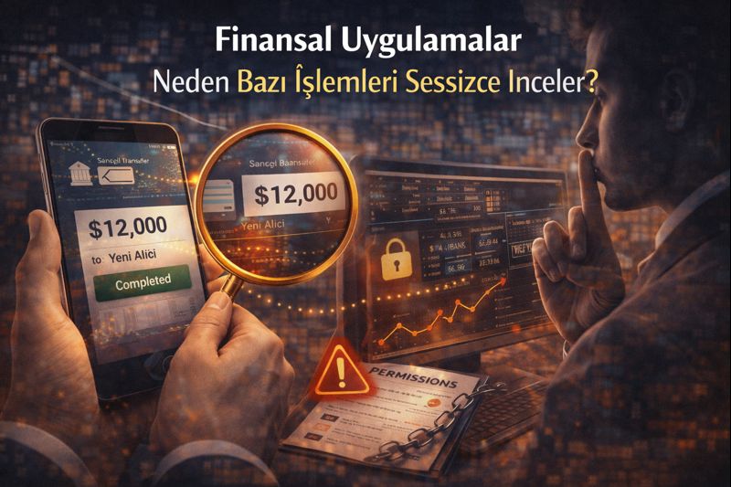 Finansal Uygulamalar Neden Bazı İşlemleri Sessizce İnceler?