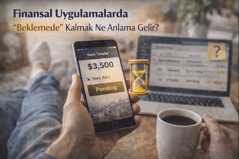 Finansal Uygulamalarda “Beklemede” Kalmak Ne Anlama Gelir?