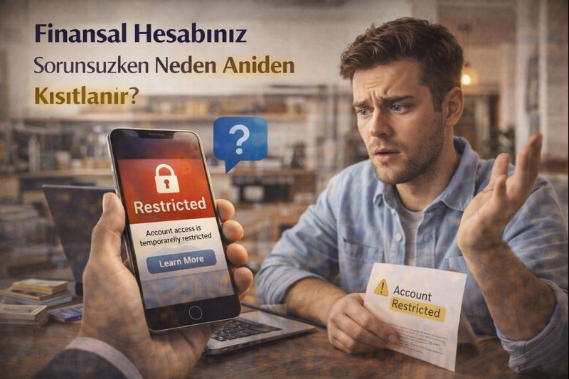 Finansal Hesabınız Sorunsuzken Neden Aniden Kısıtlanır?