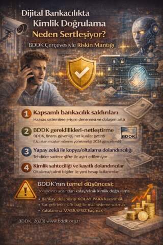 Dijital Bankacılıkta Kimlik Doğrulama Neden Sertleşiyor? BDDK Çerçevesiyle Riskin Mantığı