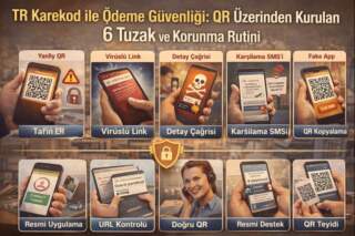 TR Karekod ile Ödeme Güvenliği: QR Üzerinden Kurulan 6 Tuzak ve Korunma Rutini