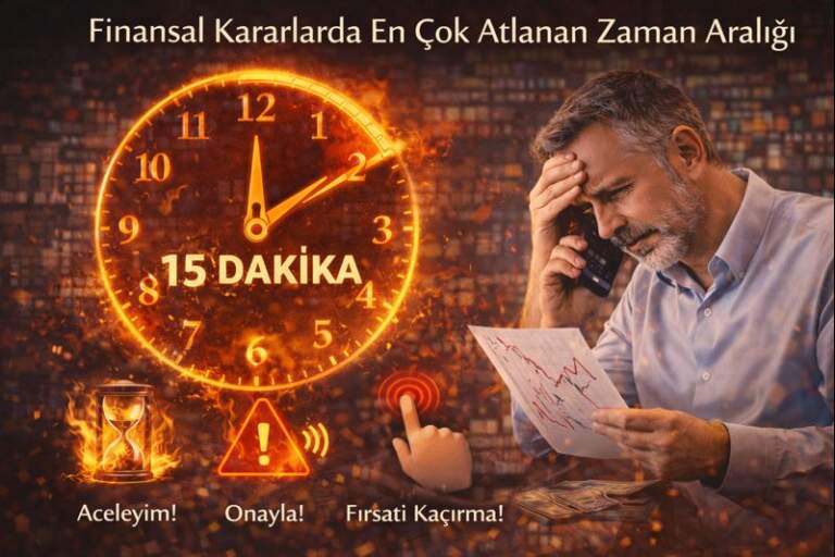 Finansal Kararlarda En Çok Atlanan Zaman Aralığı