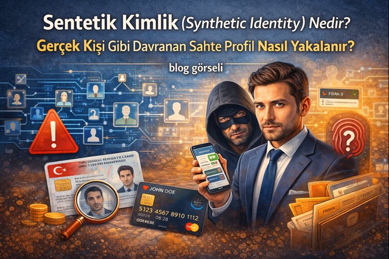 Sentetik Kimlik (Synthetic Identity) Nedir? Gerçek Kişi Gibi Davranan Sahte Profil Nasıl Yakalanır?