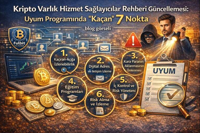 Kripto Varlık Hizmet Sağlayıcılar Rehberi Güncellemesi: Uyum Programında “Kaçan” 7 Nokta