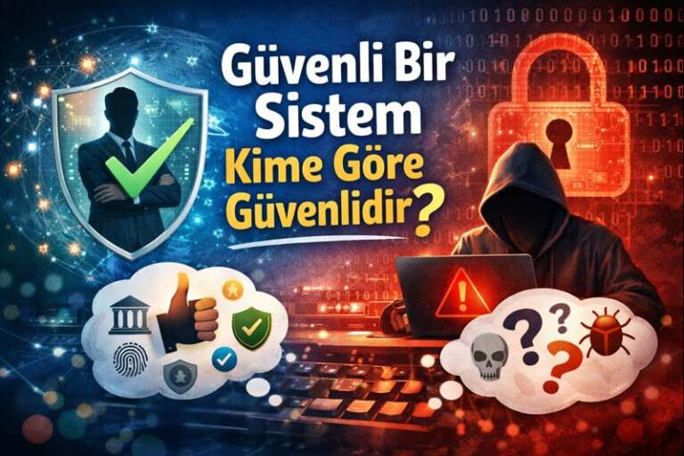 Güvenli Bir Sistem Kime Göre Güvenlidir?