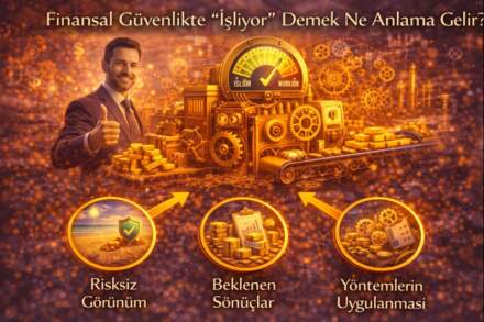 Finansal Güvenlikte “İşliyor” Demek Ne Anlama Gelir?