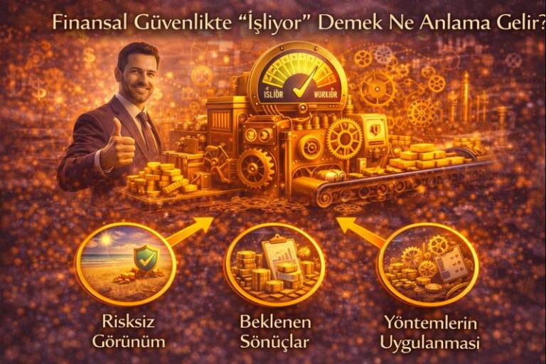 Finansal Güvenlikte “İşliyor” Demek Ne Anlama Gelir?