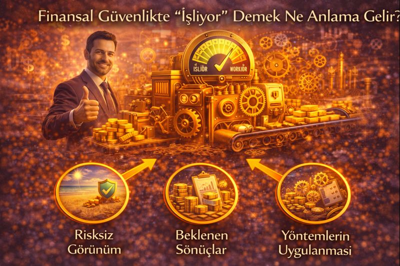 Finansal Güvenlikte “İşliyor” Demek Ne Anlama Gelir?