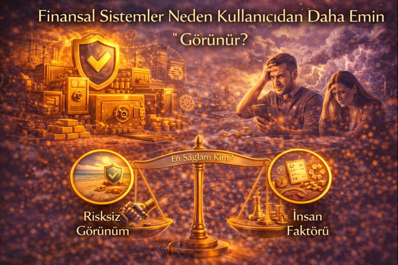 Finansal Sistemler Neden Kullanıcıdan Daha Emin Görünür?