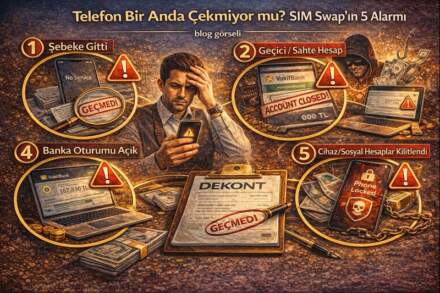 Telefon Bir Anda Çekmiyor mu? SIM Swap’ın 5 Alarmı (2026)