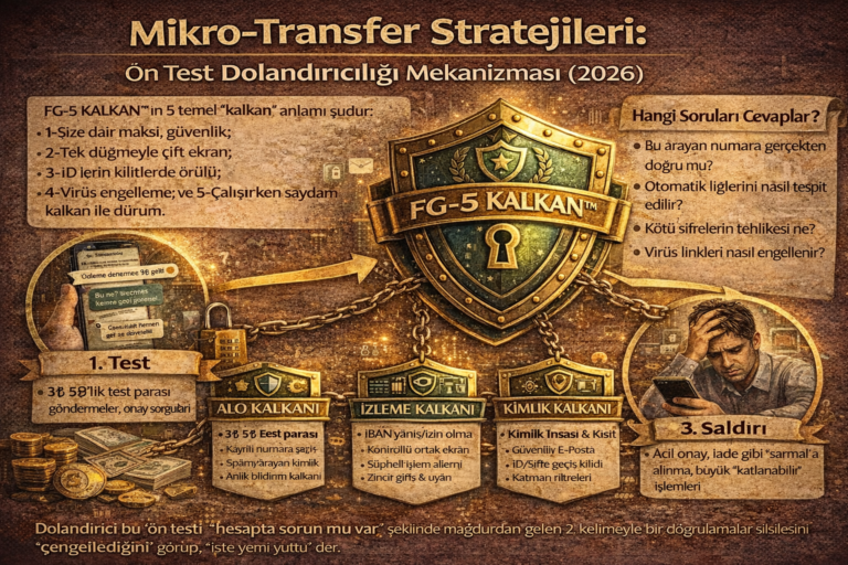 Mikro-Transfer Stratejileri: Ön Test Dolandırıcılığı Mekanizması (2026)