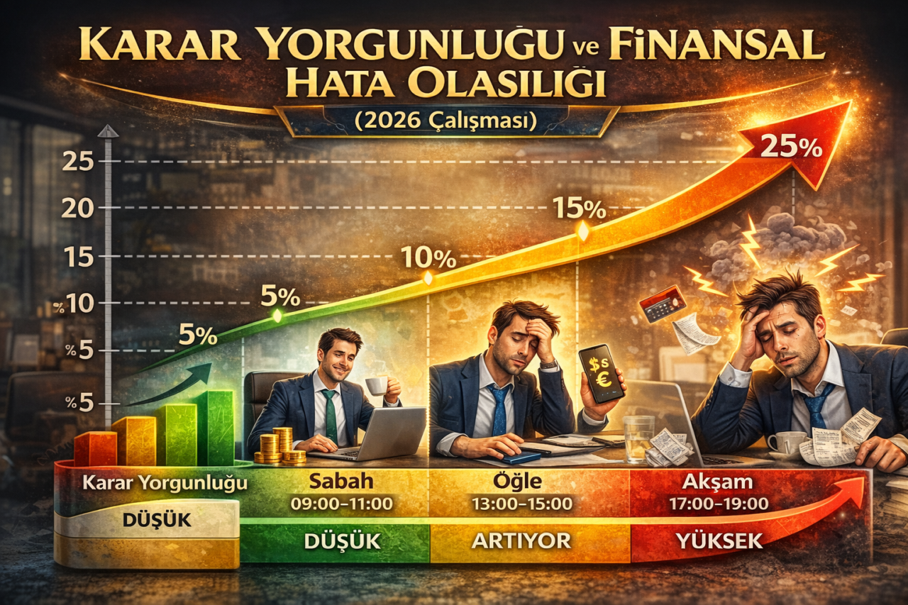 Karar Yorgunluğu ve Finansal Hata Olasılığı (2026 Çalışması)