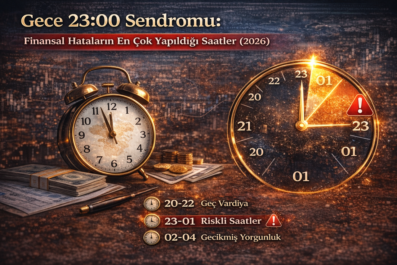 Gece 23:00 Sendromu: Finansal Hataların En Çok Yapıldığı Saatler (2026)